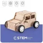EXTRA DIGITAL kit di costruzione in legno auto a inerzia, modello didattico