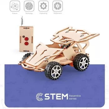 EXTRA DIGITAL kit di costruzione in legno auto radiocomandata modello didattico