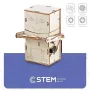 EXTRA DIGITAL kit in legno salvadanaio robot, modello didattico