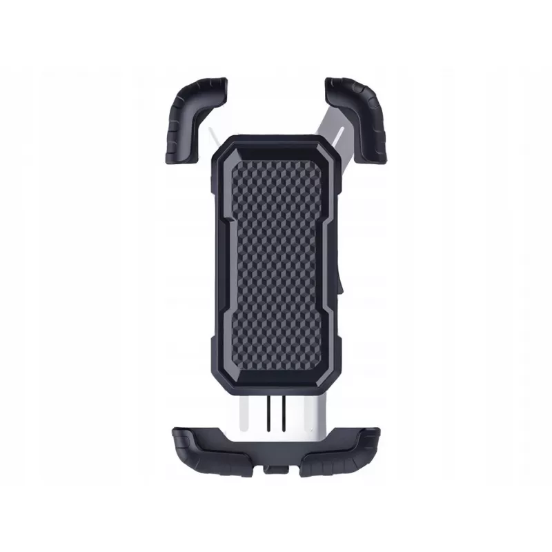 Supporto da manubrio antiurto Extralink per smartphone - nero