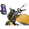 Extralink supporto per bicicletta per smartphone, impermeabile, rotazione a 360°, chiusura sicura
