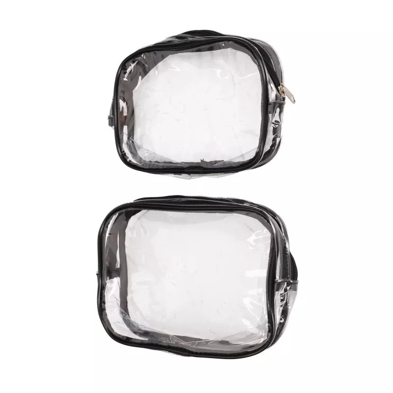 EXTRALINK Black Forest KM03 zaino da cabina 45x20x30 cm con 2 beauty case – grigio