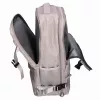 EXTRALINK Black Forest KM03 zaino da cabina 45x20x30 cm con 2 beauty case – grigio