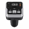EXTRALINK Trasmettitore FM Bluetooth con 2 Porte di Ricarica USB e Slot per Scheda MicroSD