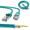 Extralink Cat.6 FTP cavo patch LAN 10m, cavo di rete in rame, twisted pair 1Gbit/s
