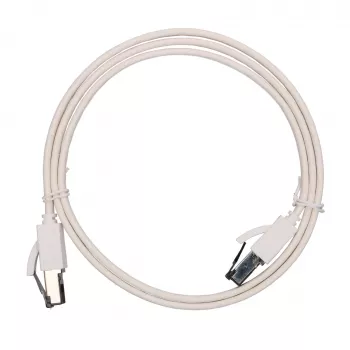 EXTRALINK cavo patch Ethernet piatto Cat.8 U/FTP 1m 40G bianco