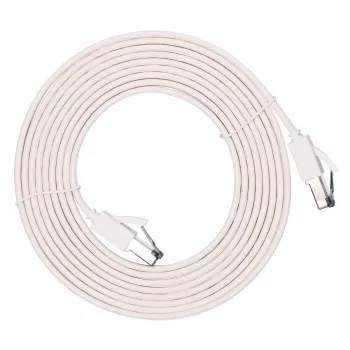 EXTRALINK Cavo patch piatto Cat 8 U/FTP 3m 40G bianco