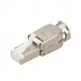 Extralink CAT6A Connettore RJ45 senza attrezzi – UTP 8P8C dorato connettore Ethernet 10Gbps