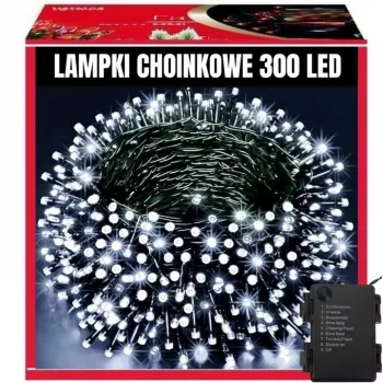 EXTRALINK illuminazione natalizia 300 LED esterno interno bianco freddo 21,7m