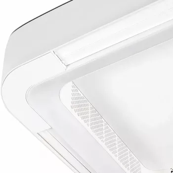 Extralink Cube Air 23 ventilatore da soffitto smart WiFi con luce, bianco, 59 cm, controllo tramite app