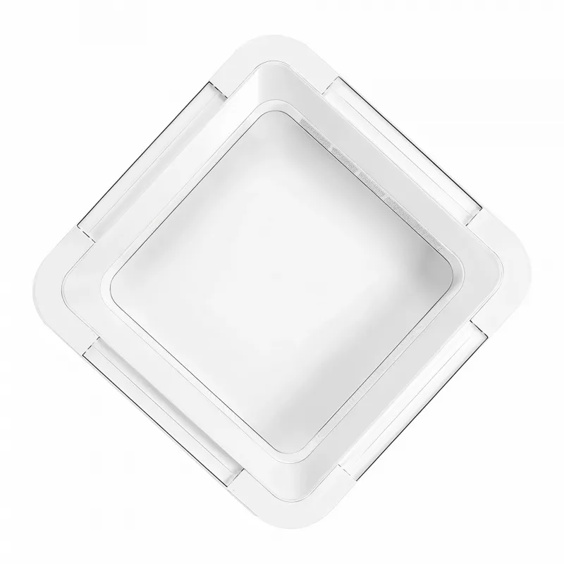 Extralink Cube Air 23 ventilatore da soffitto smart WiFi con luce, bianco, 59 cm, controllo tramite app