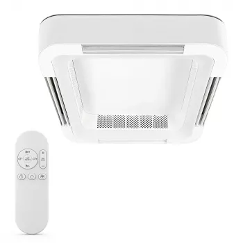 Extralink Cube Air 23 ventilatore da soffitto smart WiFi con luce, bianco, 59 cm, controllo tramite app