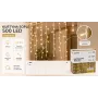 Extralink Icicle Tenda luminosa, 500 LED bianco caldo + flash freddo, lunghezza 3 + 20 m