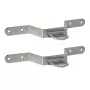 Extralink K75 supporto a palo, 75mm, con fascette M8, acciaio, zincato