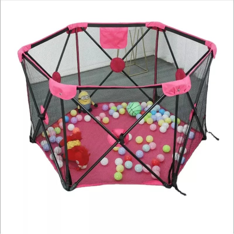 Extralink box per bambini e piscina di palline - piscina pieghevole asciutta per bambini, 120x68cm, grigio
