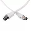 EXTRALINK Cavo patch LAN Cat.8 U/FTP 15m 40G piatto, schermato, a nastro, rame, bianco