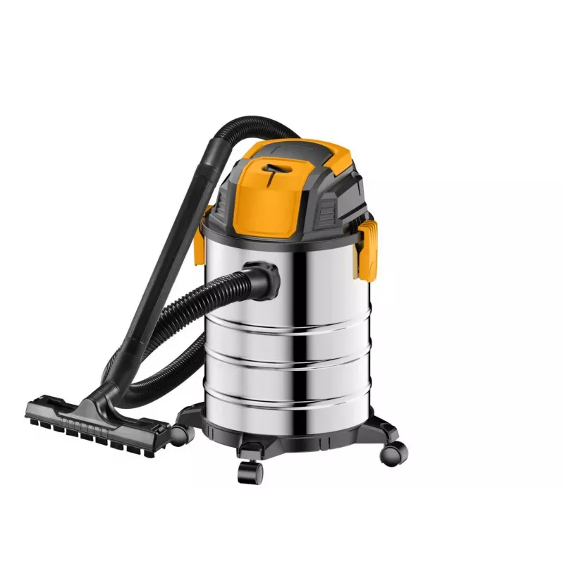 EXTRALINK POWERLINK aspiratore industriale per liquidi e polveri, 1300 W, 20 l, argento, R-702