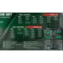 EXTRALINK ROCKFORCE Set da 76 pezzi di maschi e filiere M3-M12