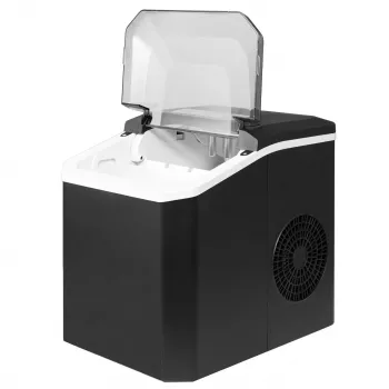 Extralink SmartLife Cube Ice Lite macchina per cubetti di ghiaccio - 12 kg/24h, serbatoio da 1,8L, Bullet Ice, nero