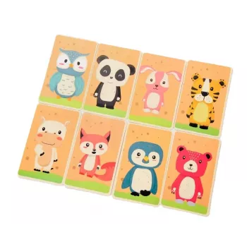EXTRALINK TOYS libro puzzle magnetico animali 68 pezzi