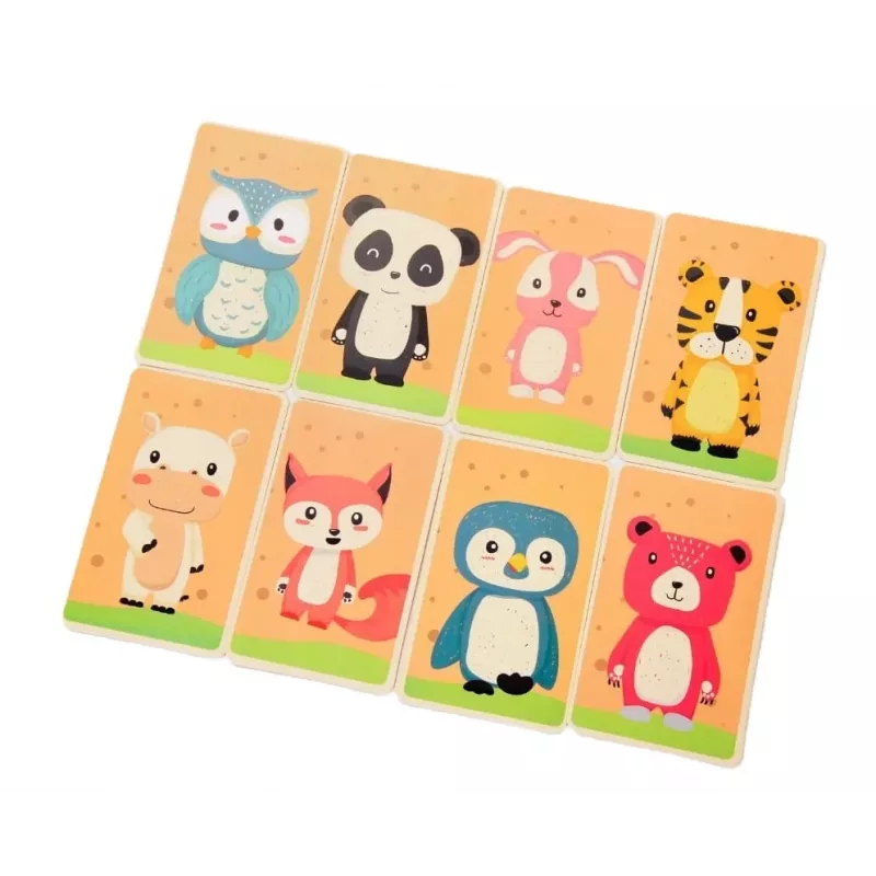 EXTRALINK TOYS libro puzzle magnetico animali 68 pezzi
