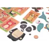 EXTRALINK TOYS libro puzzle magnetico animali 68 pezzi