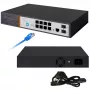 Extralink VICTOR switch managed Gigabit PoE+ a 8 porte con 2 SFP, budget 150W, L2+