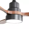 Extralink Walnut Dark 48 Ventilatore da soffitto Smart WiFi, Noce scuro, 122 cm, controllo tramite app
