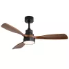 Extralink Walnut Dark 48 Ventilatore da soffitto Smart WiFi, Noce scuro, 122 cm, controllo tramite app