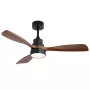 Extralink Walnut Dark 48 Ventilatore da soffitto Smart WiFi, Noce scuro, 122 cm, controllo tramite app