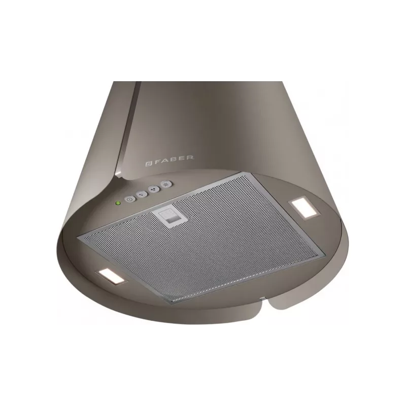 Faber Beat Titanium Matt F45 cappa aspirante a parete, 45 cm, 630 m³/h, LED