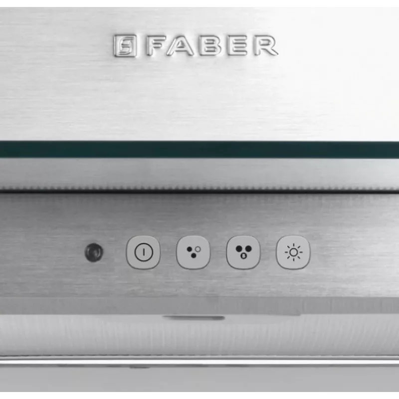 Faber NICE LED SRM X/V NS A60 cappa da parete, 60 cm, acciaio inox