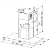 Faber Stilo Comfort BK Matt A90 cappa da parete 90cm, nero opaco, 670m³/h