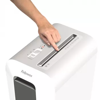 Fellowes 84729080 Distruggidocumenti a taglio incrociato con tecnologia SafeSense, 16 fogli, contenitore 23L