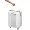 Fellowes Powershred LX201 Distruggidocumenti micro-taglio, 12 fogli, 22 litri, bianco