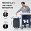 Fellowes Powershred LX210 Distruggidocumenti micro-taglio, 15 fogli, 23 litri, nero