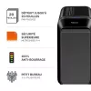Fellowes Powershred LX221 distruggidocumenti a microtaglio, 17 fogli, sicurezza P-5, contenitore 30L, nero 5050401