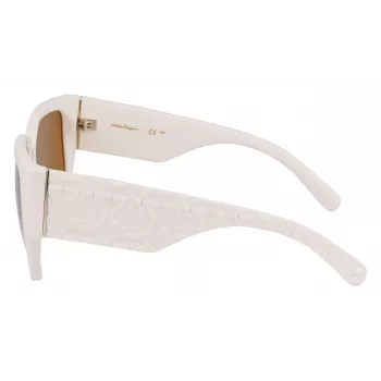 FERRAGAMO SF1088SE-103 occhiali da sole donna Havana marrone sfumato 57mm