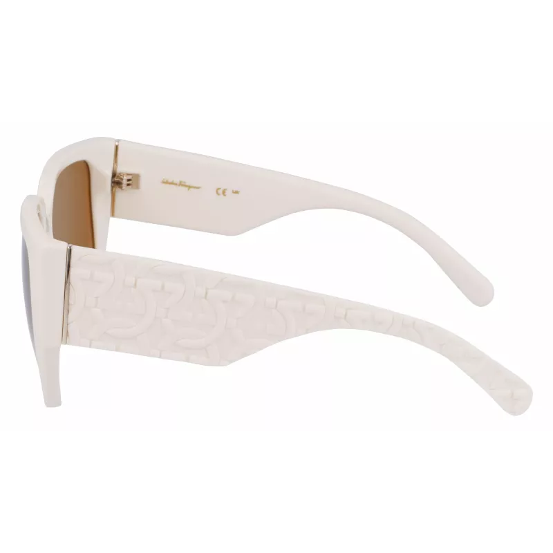 FERRAGAMO SF1088SE-103 occhiali da sole donna Havana marrone sfumato 57mm