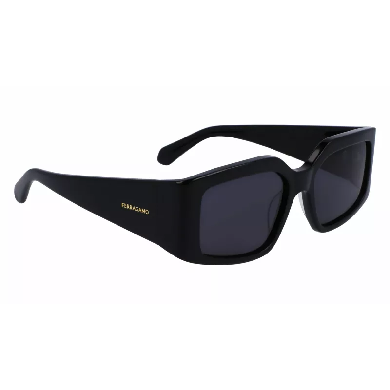 FERRAGAMO SF1101S541800 occhiali da sole donna nero grigio 54mm
