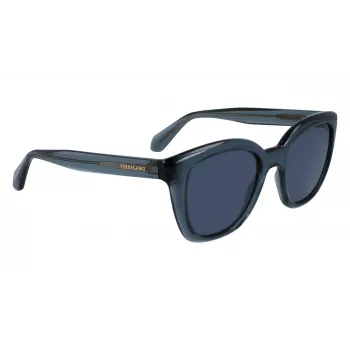 FERRAGAMO SF2000S522143 Occhiali da sole da donna Havana Marrone Sfumato 52mm