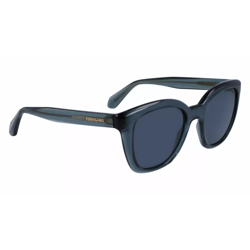 FERRAGAMO SF2000S522143 Occhiali da sole da donna Havana Marrone Sfumato 52mm