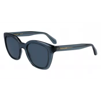 FERRAGAMO SF2000S522143 Occhiali da sole da donna Havana Marrone Sfumato 52mm