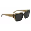 FERRAGAMO SF2002S-327 Occhiali da sole da donna havana acetato marrone sfumato 55mm