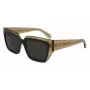 FERRAGAMO SF2002S-327 Occhiali da sole da donna havana acetato marrone sfumato 55mm