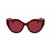 FERRAGAMO SF2004S-618 Occhiali da sole donna a farfalla havana acetato marrone lente sfumata 53/18/140 mm