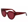 FERRAGAMO SF2004S-618 Occhiali da sole donna a farfalla havana acetato marrone lente sfumata 53/18/140 mm