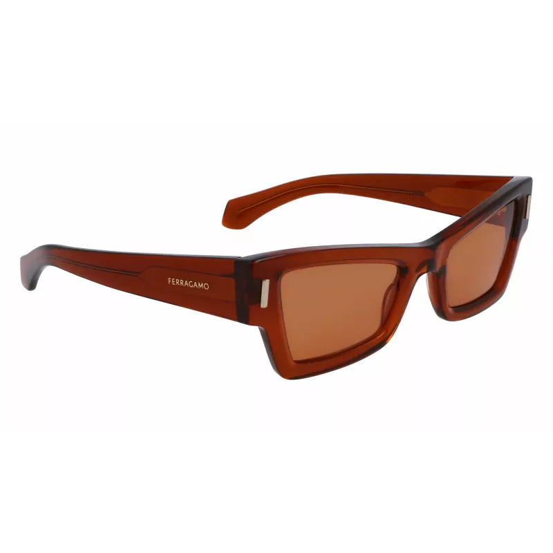 FERRAGAMO SF2006S-232 Occhiali da sole da donna Havana Brown Gradient 53mm