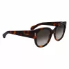 FERRAGAMO SF2007S-240 occhiali da sole da donna a occhio di gatto havana marrone sfumato 51mm