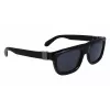 FERRAGAMO SF2009S-001 Occhiali da sole uomo - Montatura nera, lenti grigie, 56/21/145 mm
